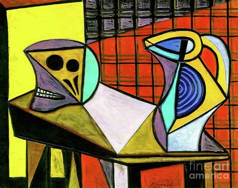 Crane And Pitcher By Pablo Picasso 1945 Poster By Pablo Picasso Pixels