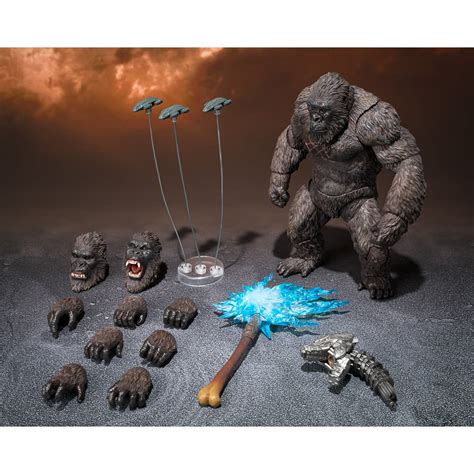 Exclusive King Kong S.H.MonsterArts Godzilla Vs. Kong Figure Debuts