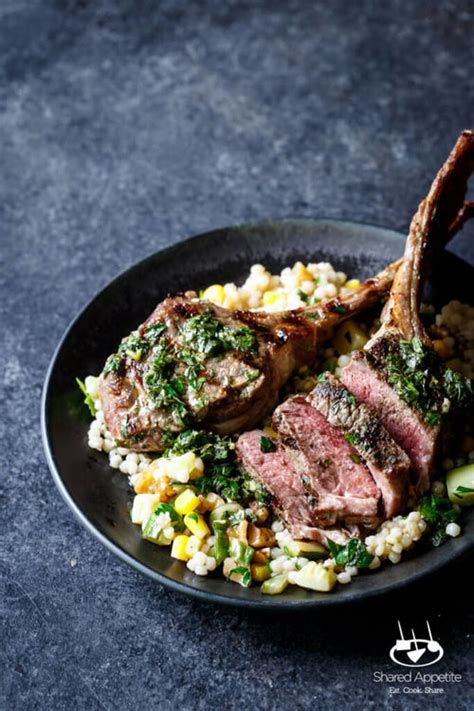 Grilled American Lamb Chops With Mint Chimichurri Superior Farms