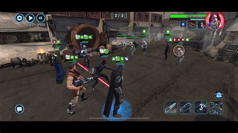 SWGOH Rise Of The Empire TB Mixed Corellia CM Maul Mandos YouTube