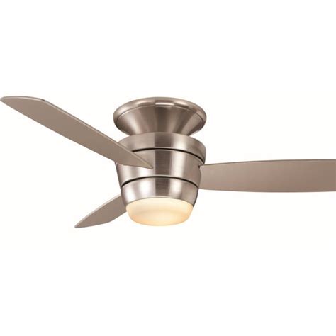 Harbor Breeze Mazon 44 In Indoor Flush Mount Ceiling Fan With Light Kit