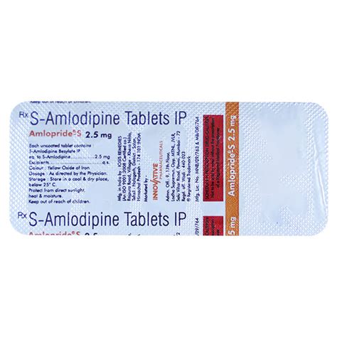 Buy AMLOPRIDE S 2 5 Tablet 10 S Online At Upto 25 OFF Netmeds