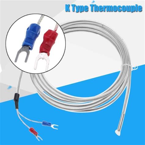 Yosoo Thermocouple De Type K Ptfe K Type R Sistance La Corrosion