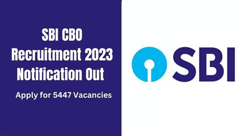 Sbi Cbo Recruitment Registration Begins For Vacancies At Sbi