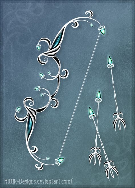 Moon Elves Bow By Rittik Designs On Deviantart