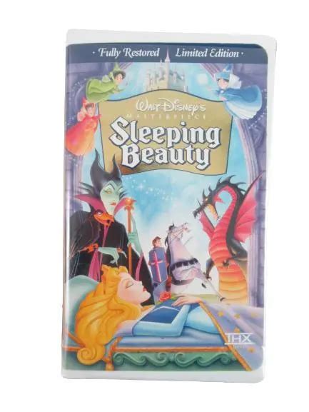 Sleeping Beauty Vhs Tape Disney S Masterpiece Fully Restored Limited