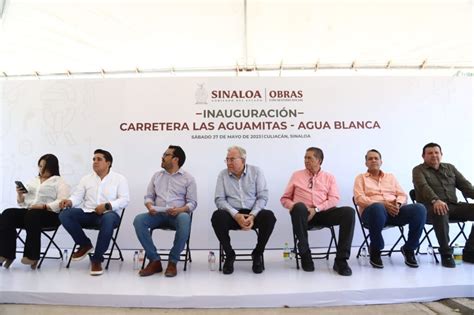 Compromiso cumplido Inaugura Gobernador pavimentación de carretera