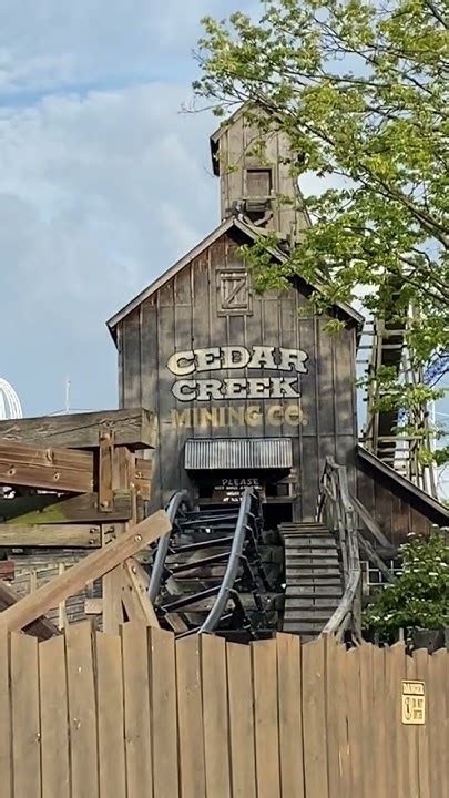 Cedar Creek Mine Ride At Cedar Point Youtube