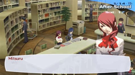 Persona 3 Complete Empress Arcana Mitsuru Kirijo Social Link Event