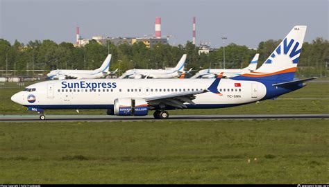 Tc Sma Sunexpress Boeing Max Photo By Rafal Pruszkowski Id