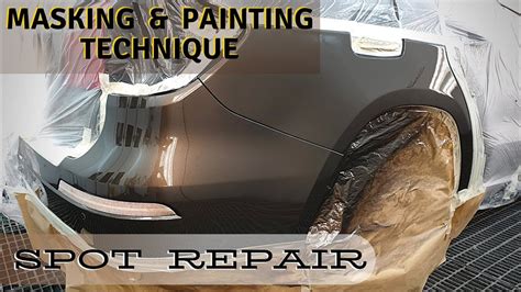 Auto Spot Painting Technique