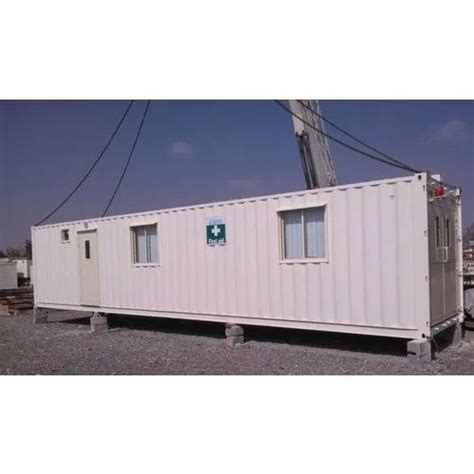 Rectangular Mild Steel Ms Portable Site Office Cabin At Rs Square