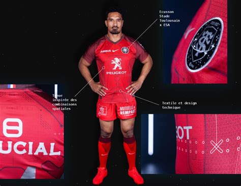 Rugby Le Stade Toulousain Dévoile Son Nouveau Maillot Venu De L