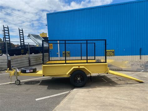 8X5 Single Axle Ramp Trailer - Gunnedah Trailer Sales