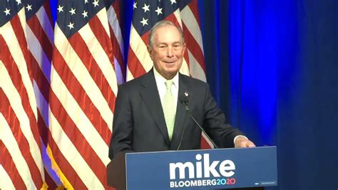 Former Nyc Mayor Michael Bloomberg Kicks Off Presidential Campaign