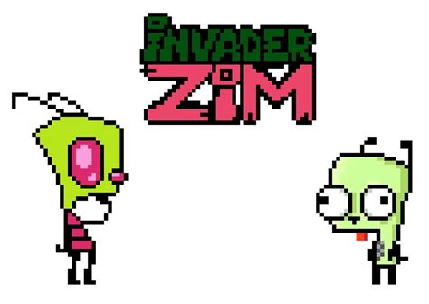 Invader Zim Pixel Art 2 By Dev25089 On Deviantart