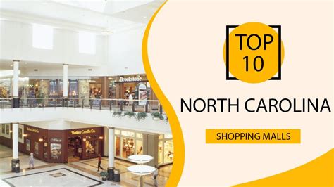 Top 10 Shopping Malls To Visit In North Carolina USA English YouTube