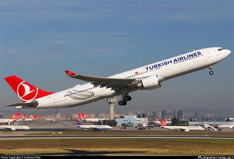 TC LNE Turkish Airlines Airbus A330 303 Photo By Andreas Fietz ID