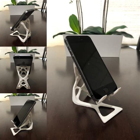 3d Printed Exoskeleton Phone Stand 01 Miami Beach Urban Studios