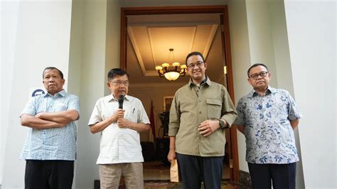 Sowan Ke Rumah JK Anies Dapat Pujian Bacapres Paket Lengkap Pemilu