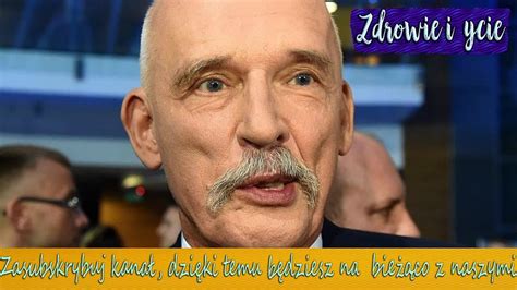 Janusz Korwin Mikke Trafi Do Szpitala Wiadomo Co Z Jego Stanem