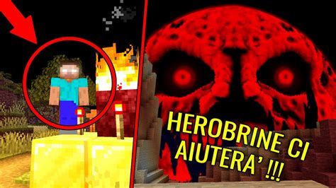 HEROBRINE CI AIUTERA CONTRO LUNAR TERRIFICANTE EP 5 YouTube