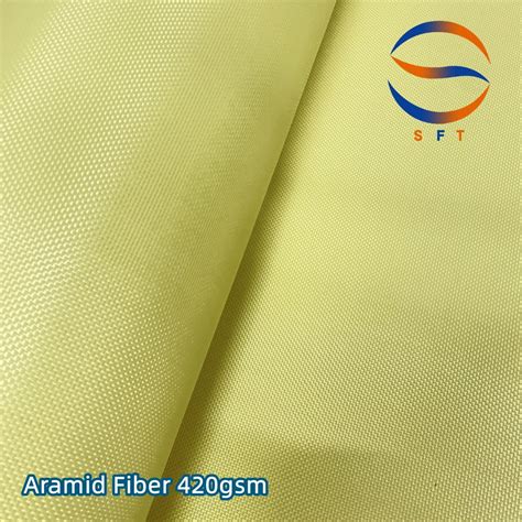 New Customized D Gsm Plain Twill Weave Aramid Fiber Cloth