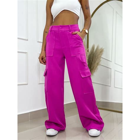 Calca Pantalona De Alfaiataria Cargos Bolsos Shopee Brasil