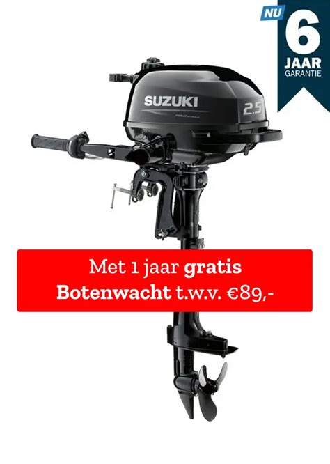 Suzuki Df Langstaart Jaar Garantie Natuurlijk Bij Boottotaal