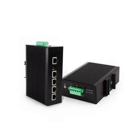 Industrial Unmanaged 5 Port Network Switches USR SDR050 Black At Rs