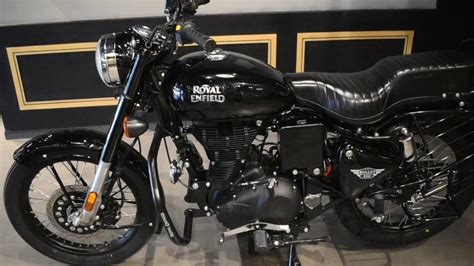 Royal Enfield Bs6 Bullet Es 350x Efi Jet Black Colour Price