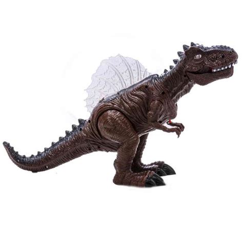 Brinquedo Dinossauro T Rex Som Luz Anda E Mexe A Cabeça DM Toys