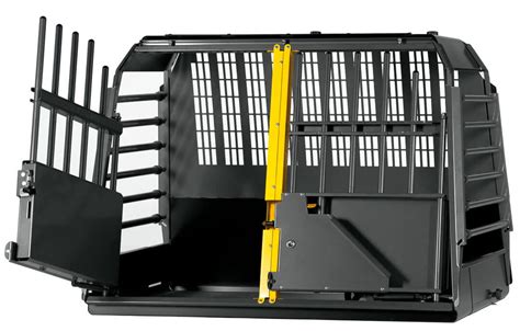 Variocage Double Crate Crash Tested Dog Cage For Suvs Adeopets