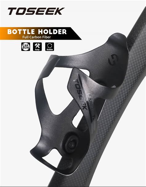 Buy Toseek Full Carbon Fiber Bicycle Water Bottle Cage Mtb Road Bike