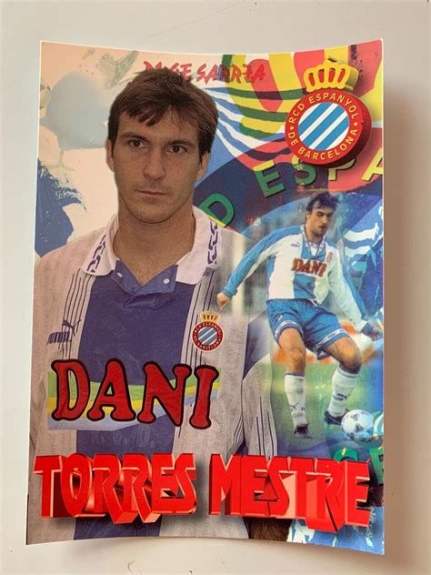 Carte Rcd Espanyol De Barcelona Torres Mestre Ebay