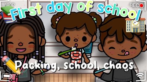 First Day Of School 🏫 👩🏻‍🏫 Packing Coffee Chaos 📝 Voiced 🔊