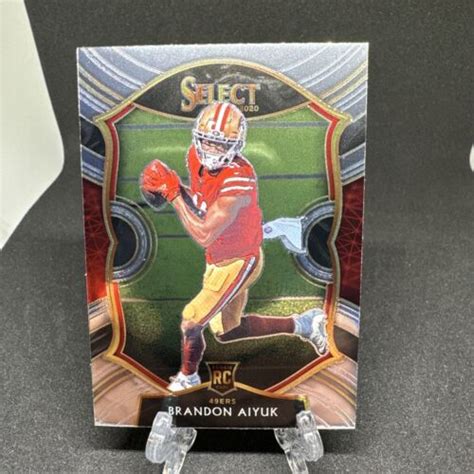 2020 Panini Select Brandon Aiyuk Concourse Rookie RC 49ers 66 EBay