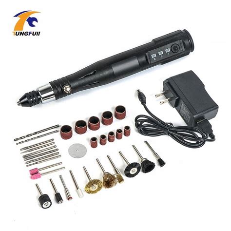 Tungfull Mini Drill Engraver Charged Drill Power Tool Electric Engraver