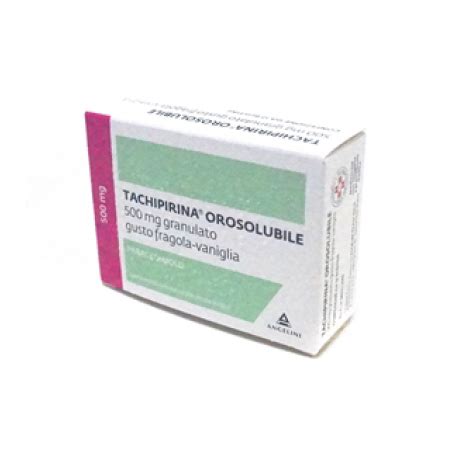 Tachipirina Orosolubile 12 Bustine 500mg