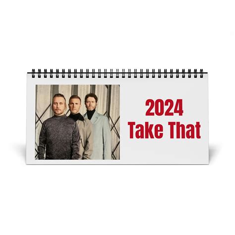 Take That Calendar 2024 New Year Sold By Owner Elli Sku 3737364