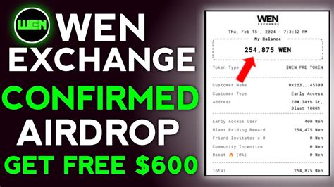 Wen Exchange Free Crypto Airdrop Full Details Video Guide Step By