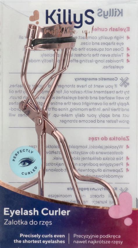 Killys Eyelash Curler Zalotka Do Rz S Rose Gold Szt Drogeria