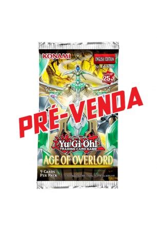 PRÉ VENDA Yu Gi Oh Age of Overlord Booster Duelshop