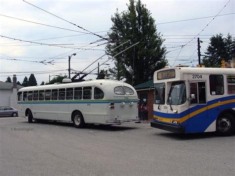 Vancouver Trolley Bus Trip 2008 Brill T48a And Flyer E901a A Flickr