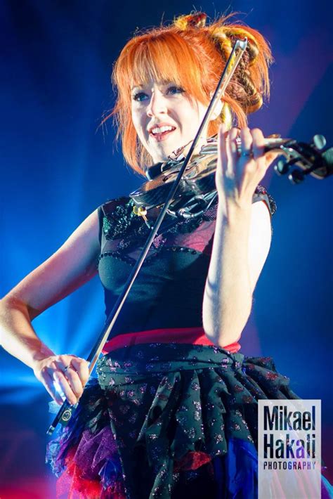 Beautiful Picture Of Lindsey Stirling At Her Concert Lindsey Stirling