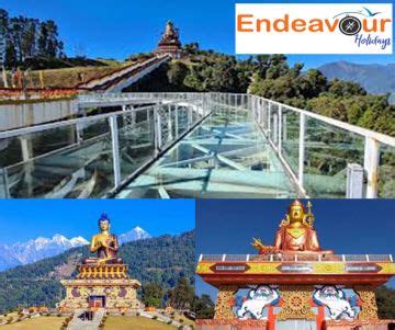 Sikkim Pelling Ravangla Namchi Chardham Sky Walk Buddha Park Night