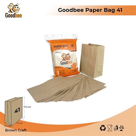 Jual Paper Bag Sos Bag Kode Brown Kraft Kantong Kertas Kentang