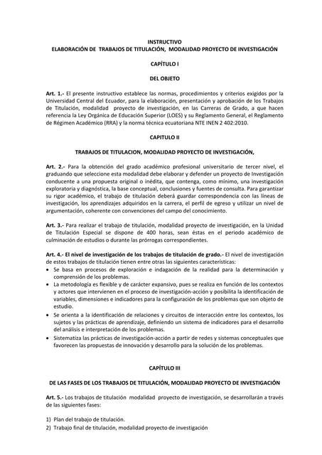 Elaboración de Trabajos de Titulación JUan Manobanda uDocz