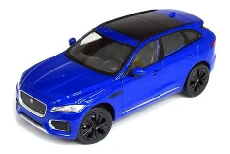 Miniatura Welly Jaguar F Pace Azul Em Metal Mercado Livre