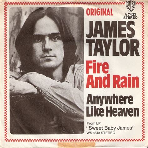 James Taylor - Fire And Rain (1970, Vinyl) | Discogs